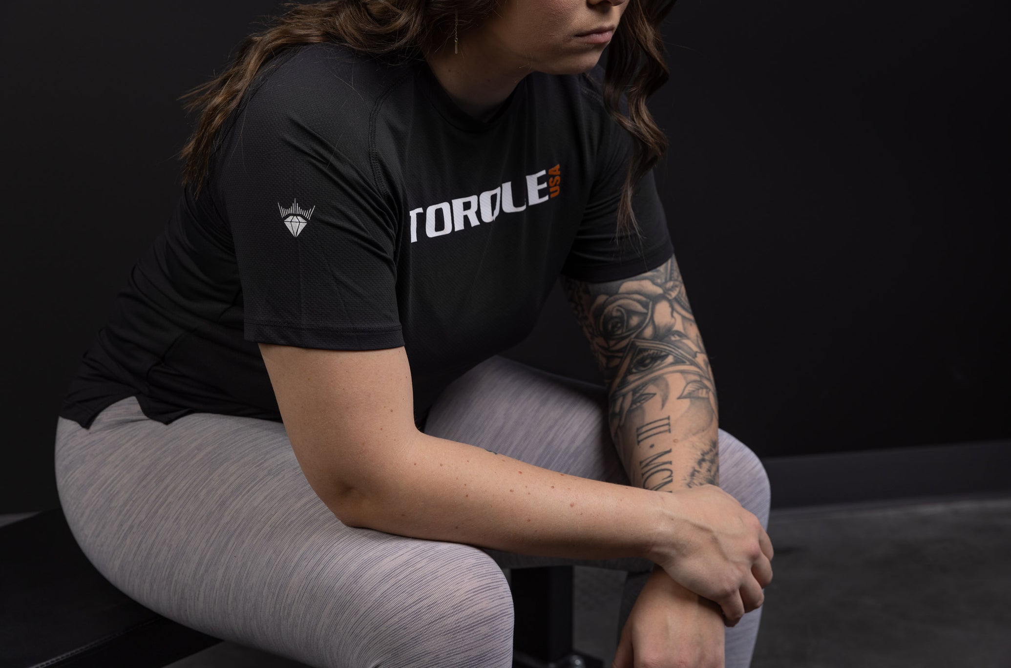 Torque x Royalty - Performance Short Sleeve - Black
